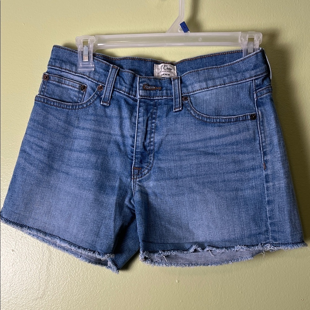 J.Crew  Denim Cato Women's Light Blue Jean Shorts.